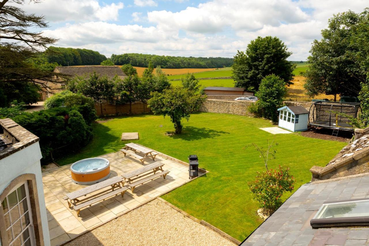 Cotswold Manor House - Country House Retreat With Hot Tub, Ideal For Large Groups Petty France Ngoại thất bức ảnh